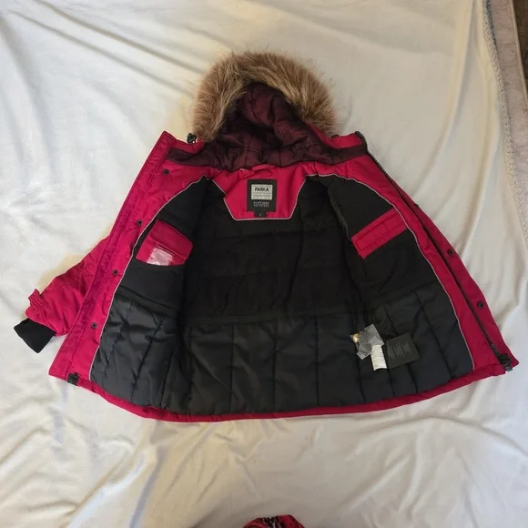 Point Zero Red Parka Jacket - Picture 9 of 15